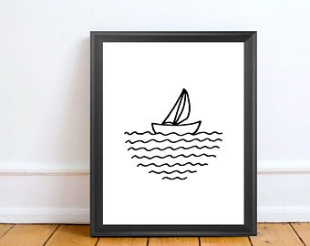 340x270 Nautical Sketch Art Etsy - Nautical Sketches