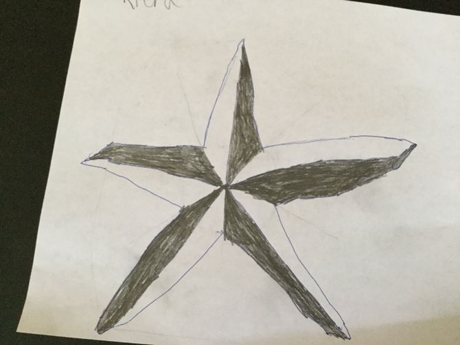 670x503 How To Draw A Nautical Star 6 Steps (With Pictures) - Nautical Star Sketch