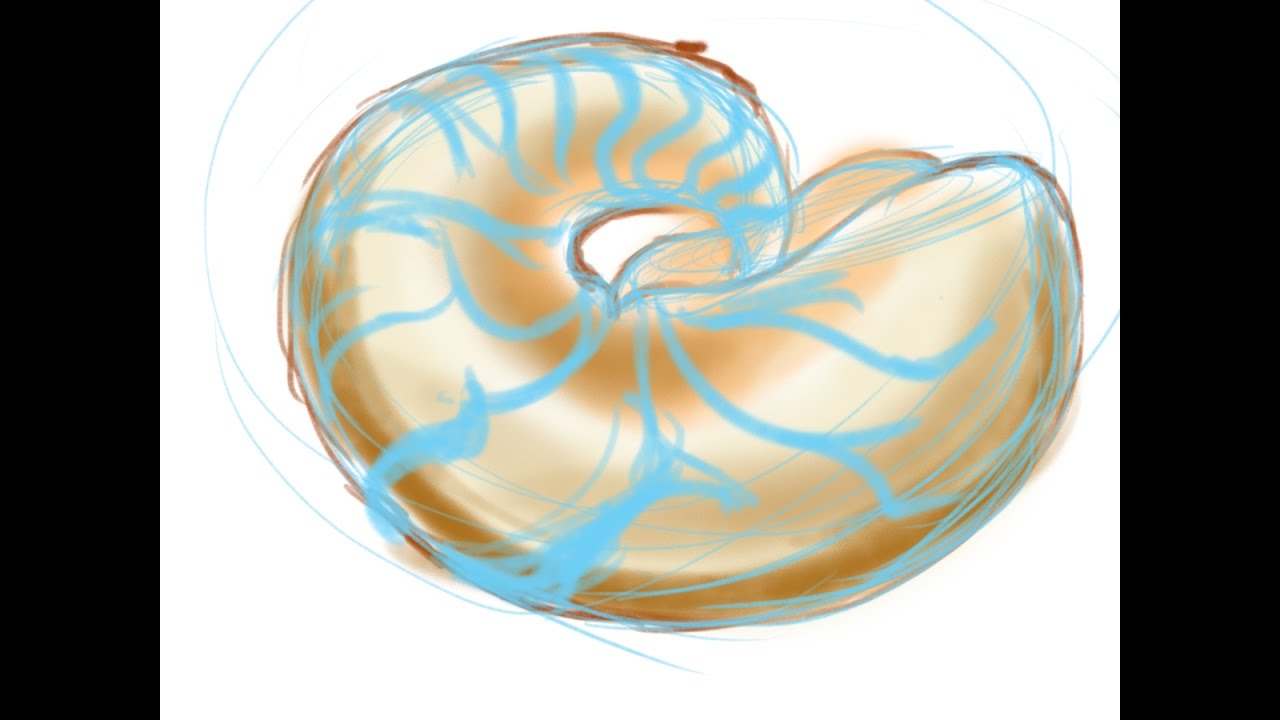 1280x720 Daily Sketch Nautilus Shell By Doz 3 06 2017 Easy As Pie Start For - Nautilus Shell Sketch