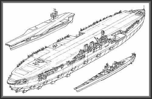 500x326 Ship Design - Navy Ship Sketch
