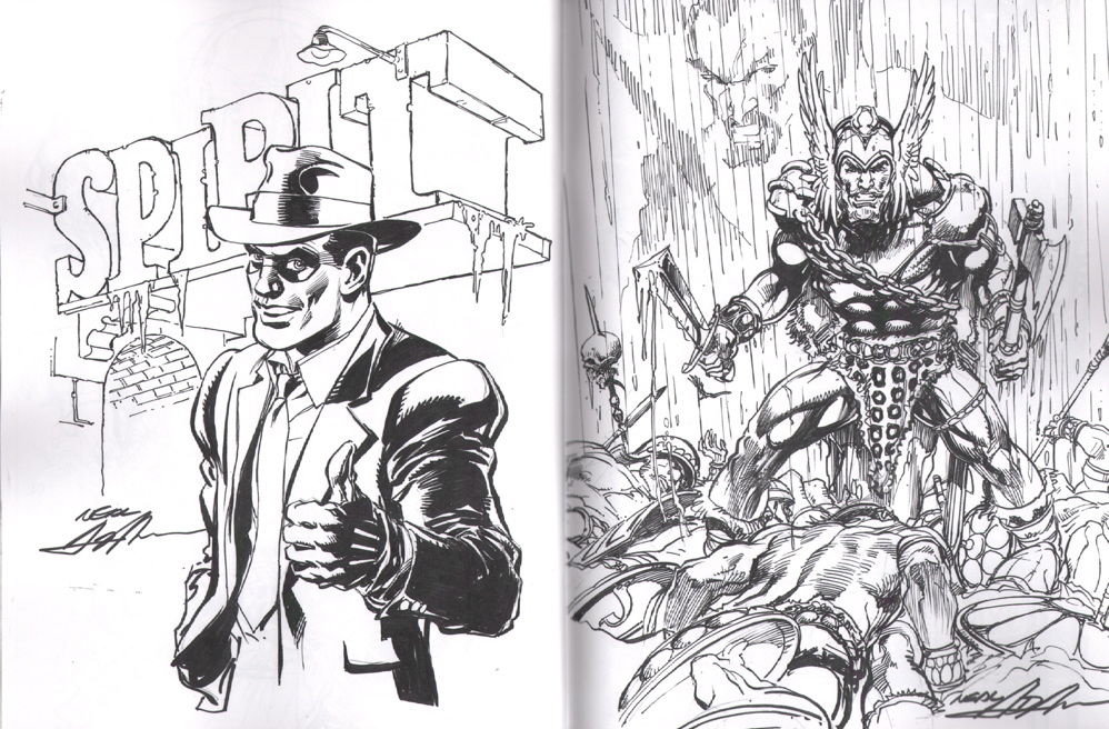 998x656 Neal Adams Matching - Neal Adams Sketch