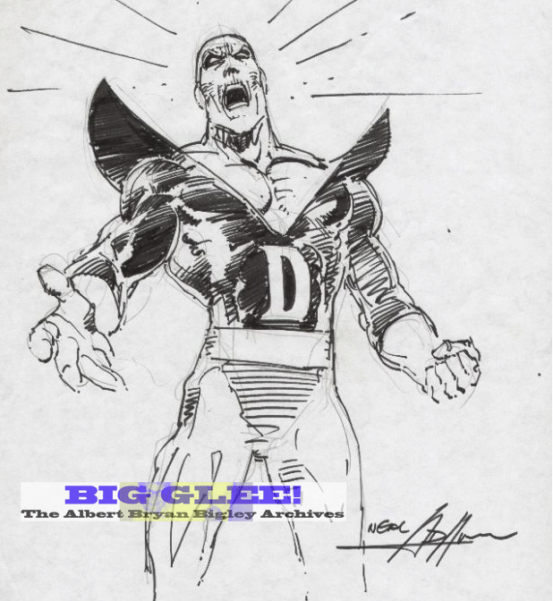 618x672 Big Glee! The Albert Bryan Bigley Archives! - Neal Adams Sketch