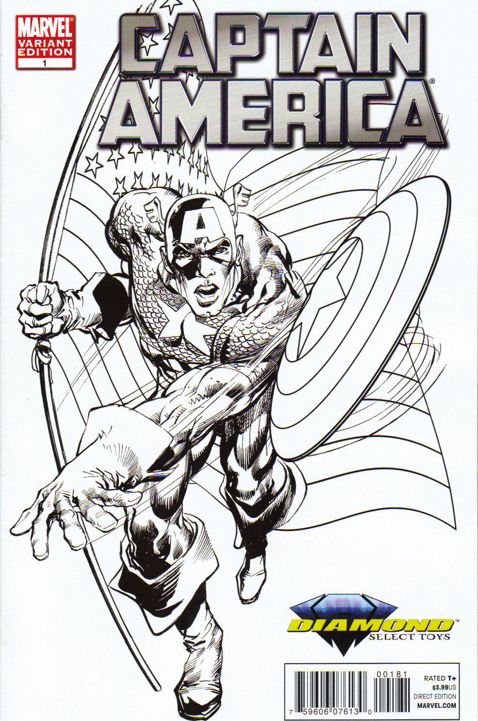 986x1485 Captain America - Neal Adams Sketch