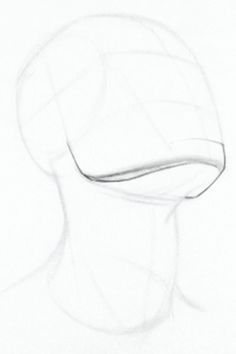 236x354 How To Draw Neck Muscles Form Doodling, Sketching, Tangling - Neck Sketch