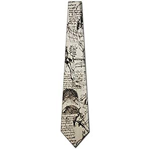 300x300 Da Vinci Sketch 2 Tie Mens Necktie Jodyshop - Necktie Sketch