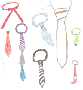 276x300 Tie Up Your Administrator Design Challenge - Necktie Sketch