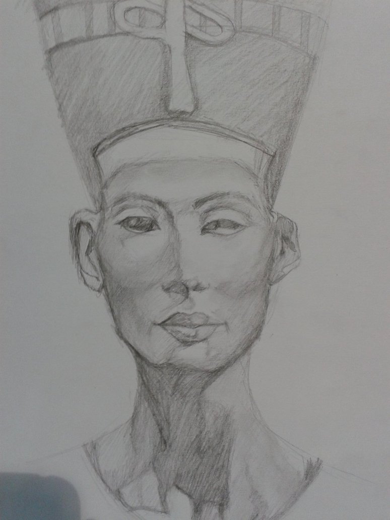 774x1032 Nefertiti - Nefertiti Sketch