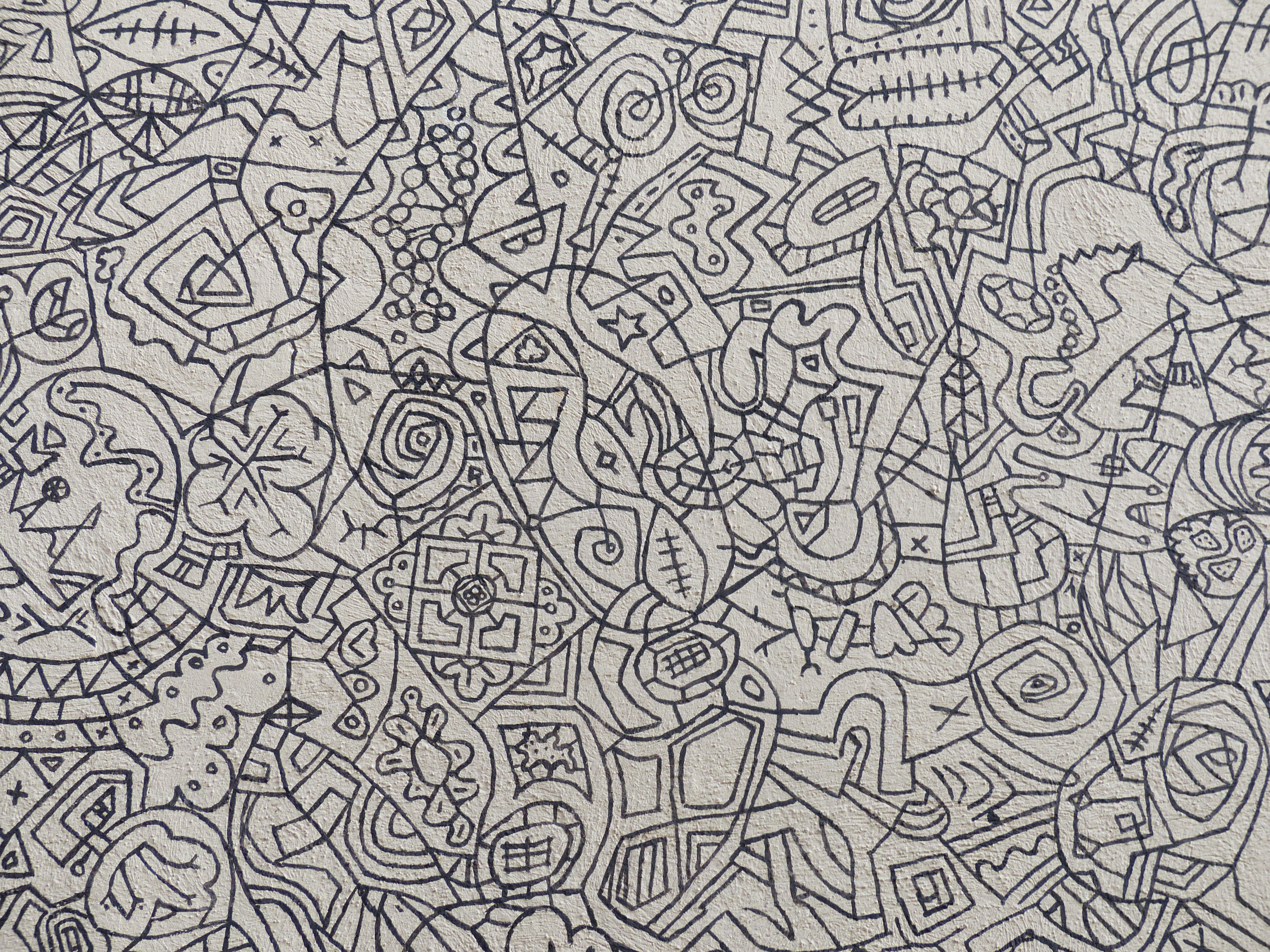 4000x3000 Free Images Texture, Pattern, Line, Monochrome, Graffiti, Circle - Negro Sketch
