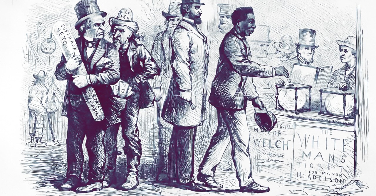 1280x670 Negro Suffrage In 1865 - Negro Sketch