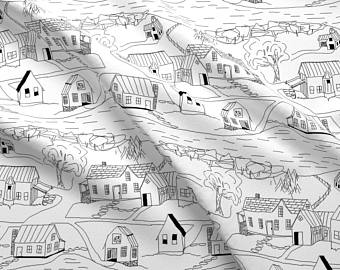 340x270 Neighborhood Sketch Etsy - Neighborhood Sketch