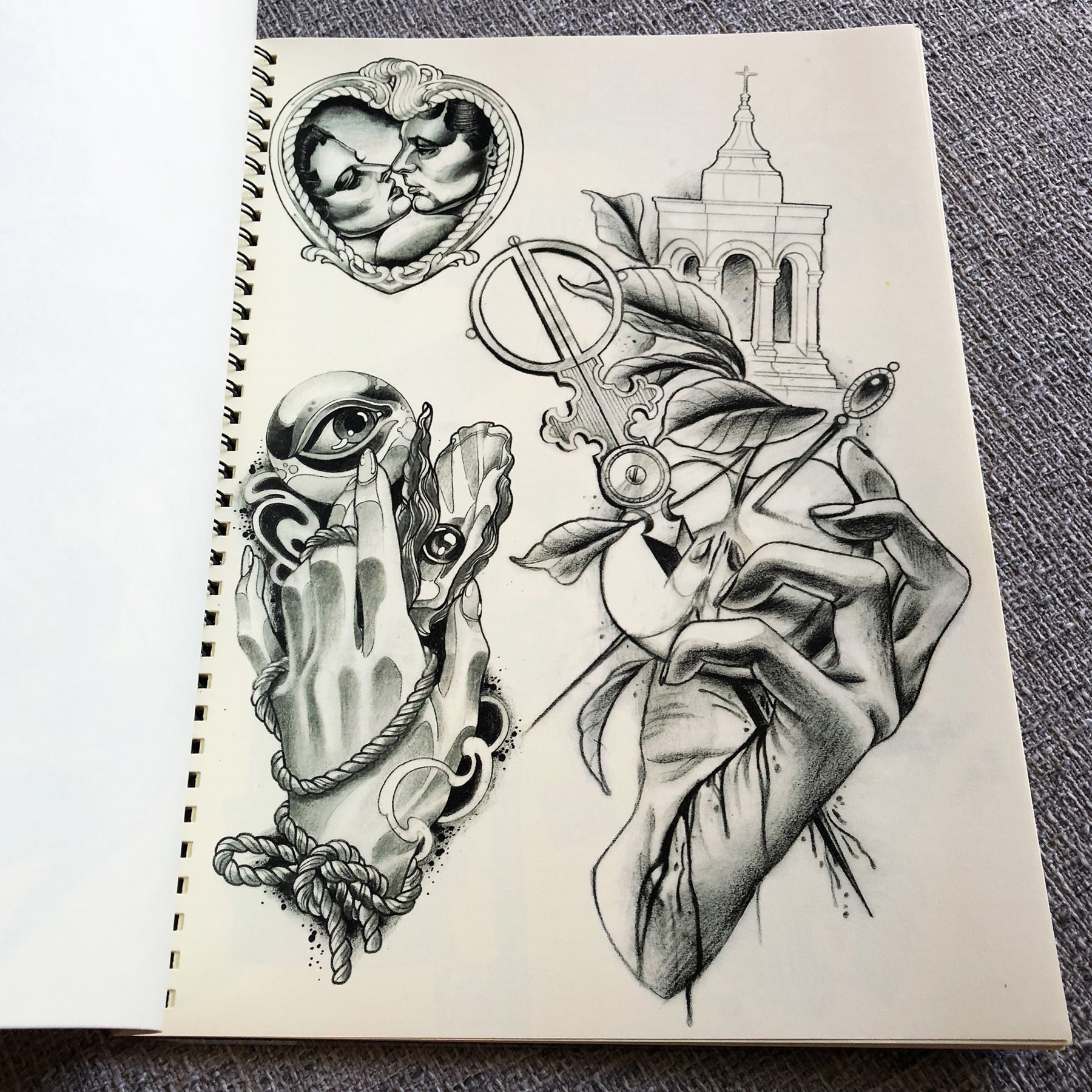 1800x1800 Emily Wood - Neo Traditional Sketch