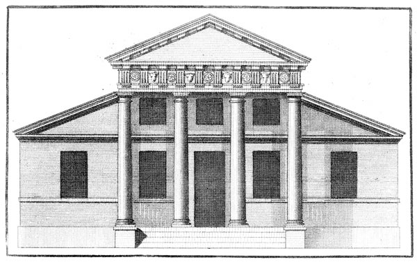 600x377 Palladian Architecture - Neoclassical Sketch
