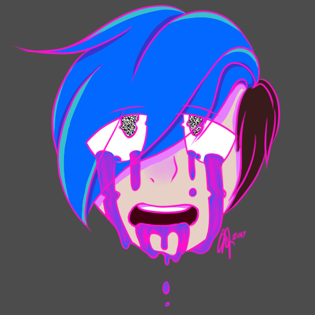 650x650 Neon Emotions By M Sketch - Neon Sketch