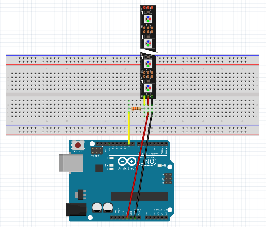 850x725 Neopixel Leds Arduino Basics - Neopixel Ring Sketch