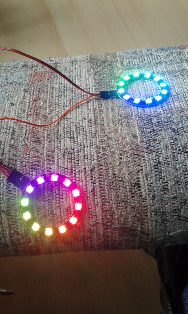 614x1024 Running 1 Or 2 Cheap Neopixel Rings 6 Steps - Neopixel Ring Sketch