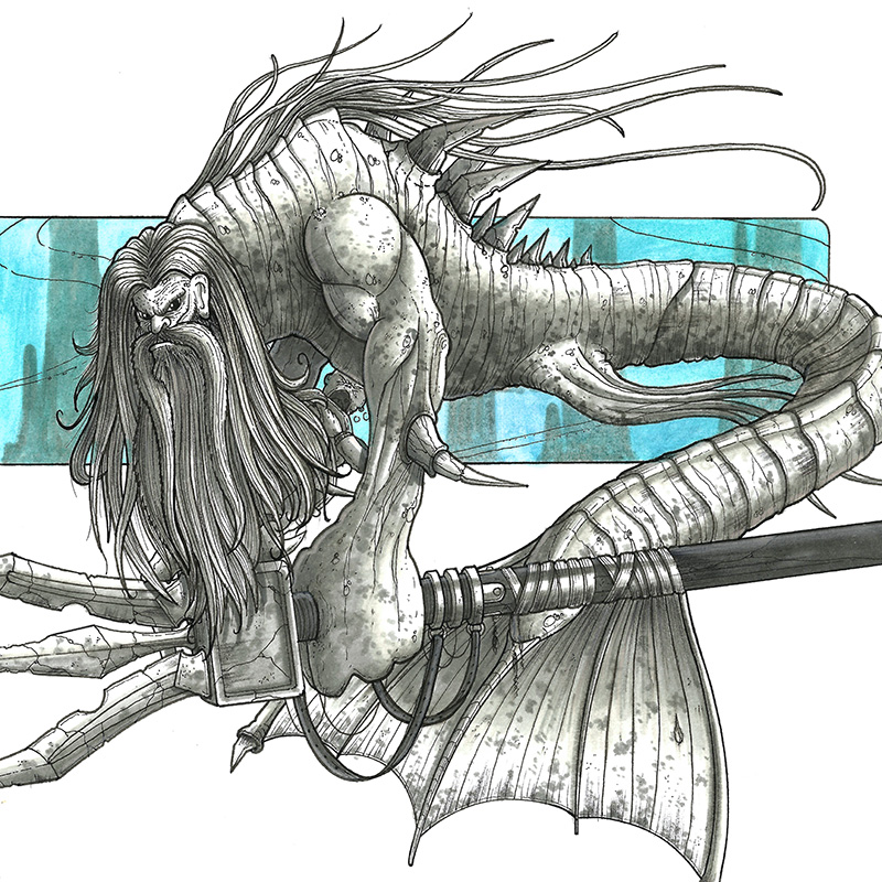 800x800 Neptune Sketch - Neptune Sketch