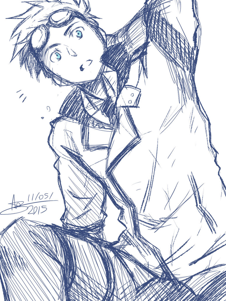 774x1032 Rwby Sketch - Neptune Sketch