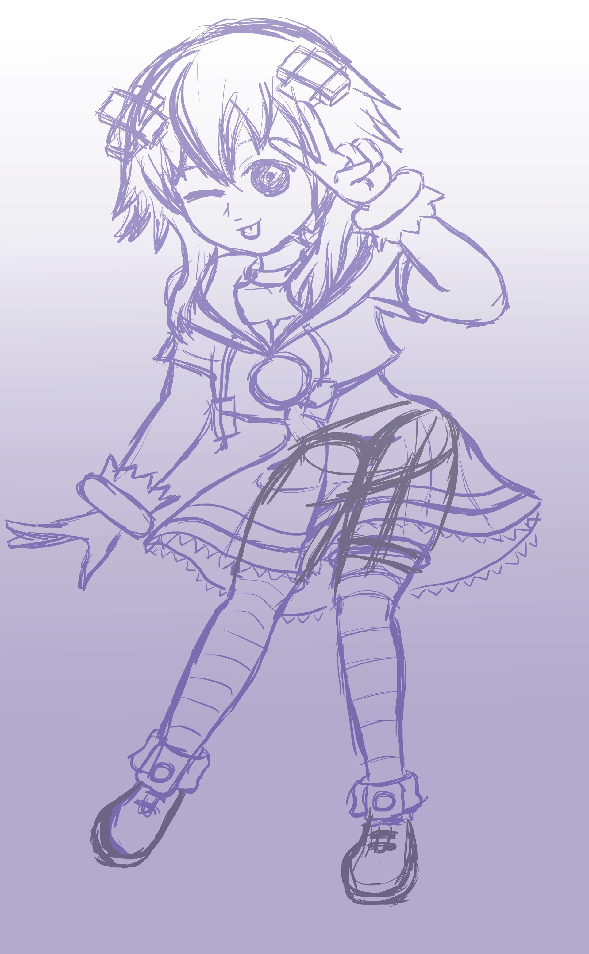 1920x3106 Urangoo Munkhbold - Neptune Sketch