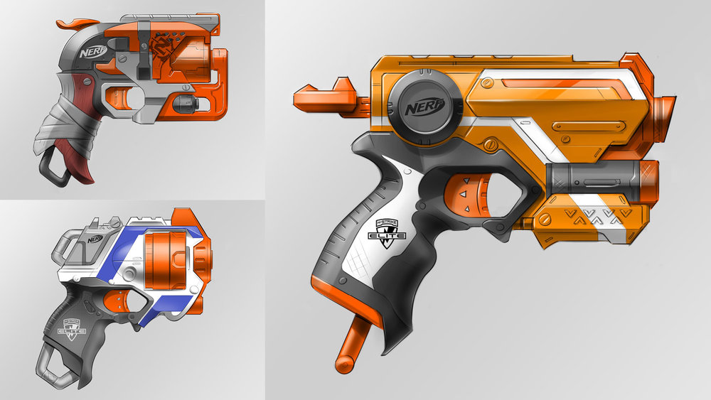 Nerf Gun Sketch at Explore collection of Nerf Gun