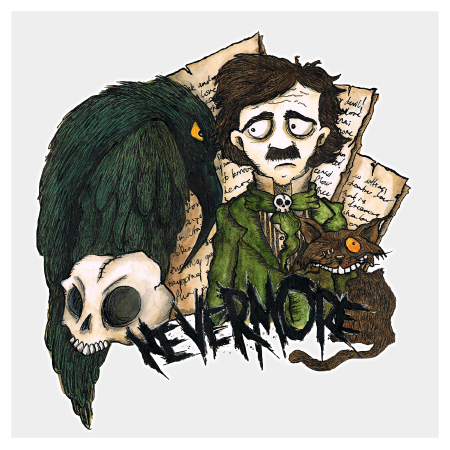 450x450 Nevermore The Inked Skull - Nevermore Sketch