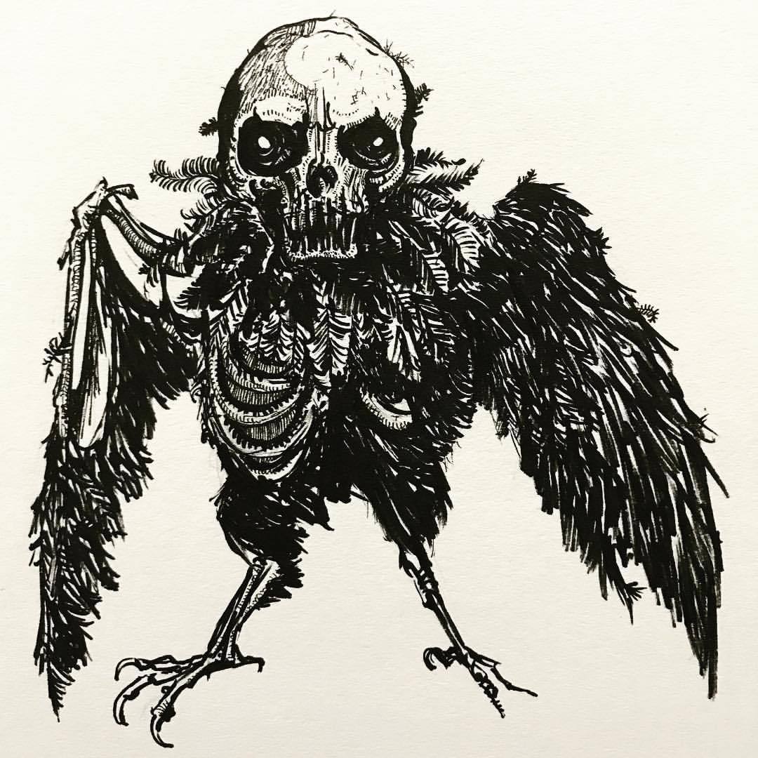 1080x1080 Vishnu Prasad Nevermore - Nevermore Sketch