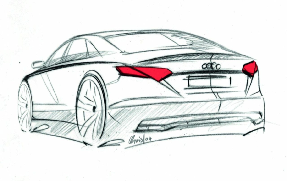 1200x760 New Audi Concept - New Car Sketch