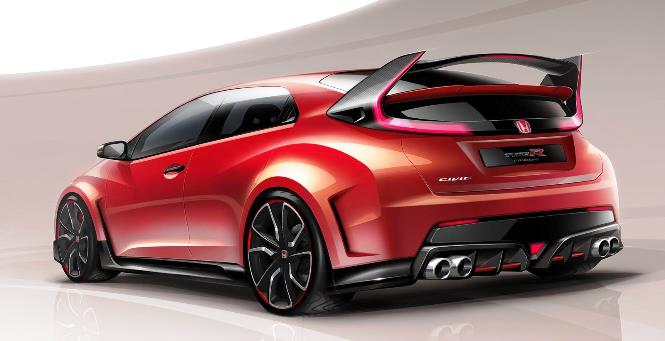 665x341 Qnews First Sketch Of New Honda Type R Motor Trader Car News - New Car Sketch