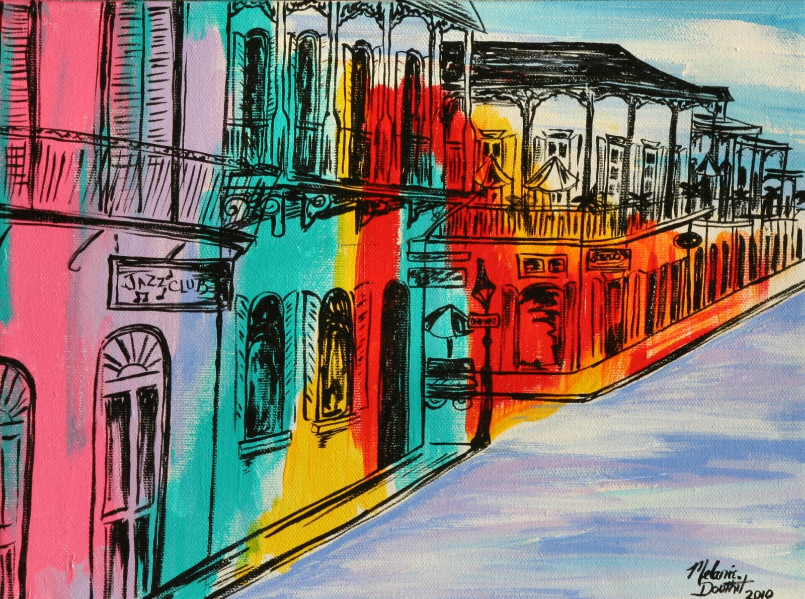 New Orleans Sketches at Explore collection of New