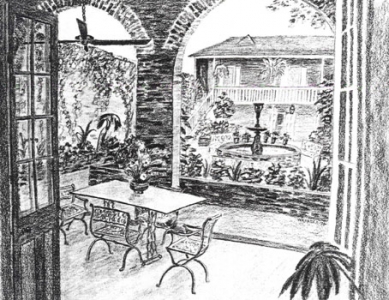 389x300 Sketches Of New Orleans The Hopkins Company Architects - New Orleans Sketches