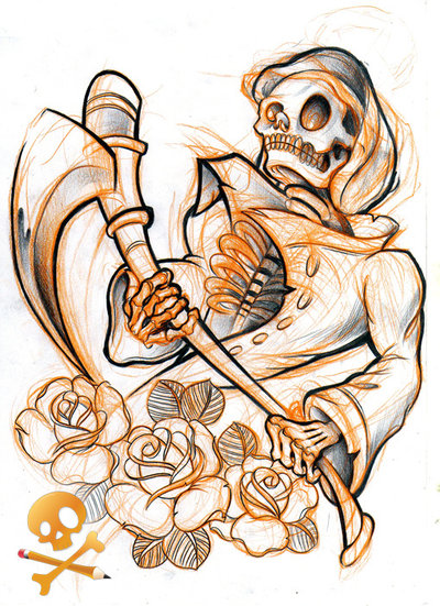 400x551 New Sketch Sheet Ii By Willemxsm - New School Sketch