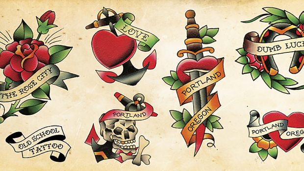 620x350 Old School Tattoo Designs 2017 Best Tattoos 2017, Designs And - New School Tattoo Sketches