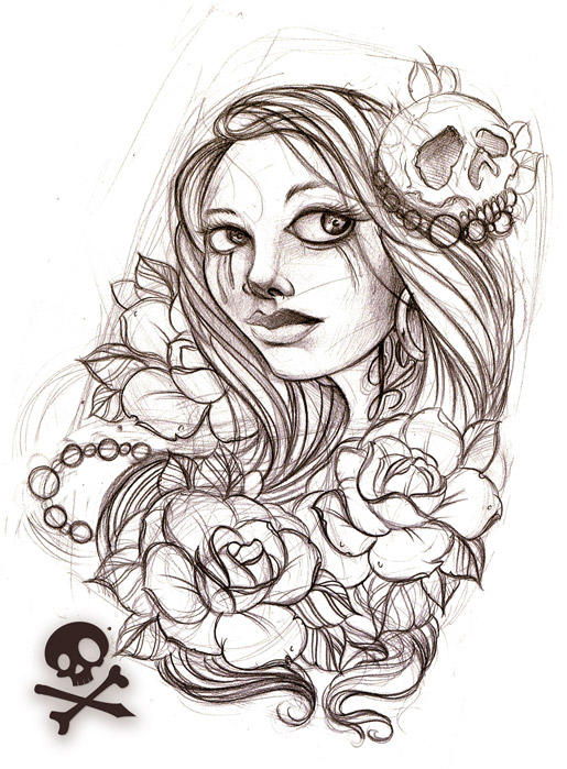 515x699 New Sketch 11 By Willemxsm - New School Tattoo Sketches