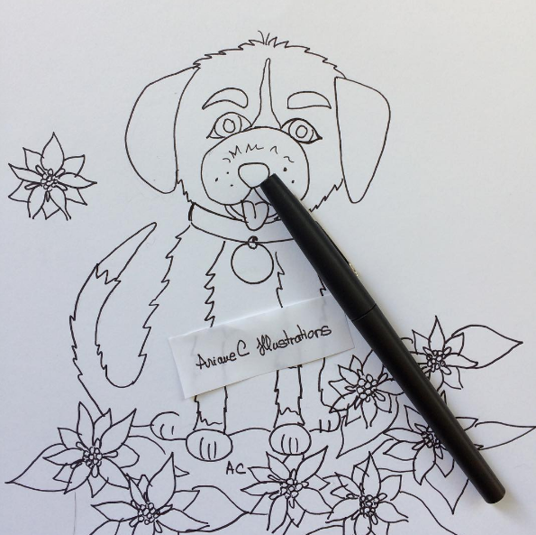 595x593 New Dog Sketch - New Sketch