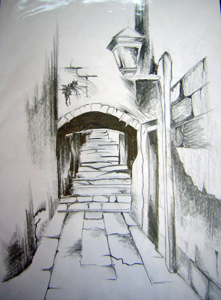 753x1024 Landscapes That Are Easy To Draw New S Easy Pencil Sketches - New Sketches