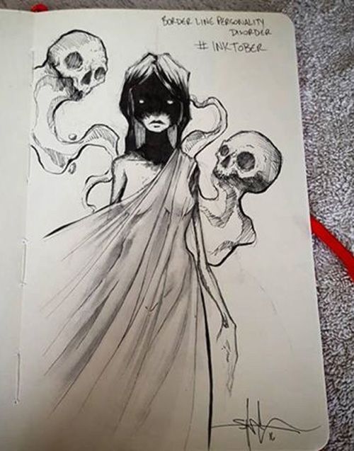 500x637 Shawn Coss New Perspective Inktober Sketches - New Sketches