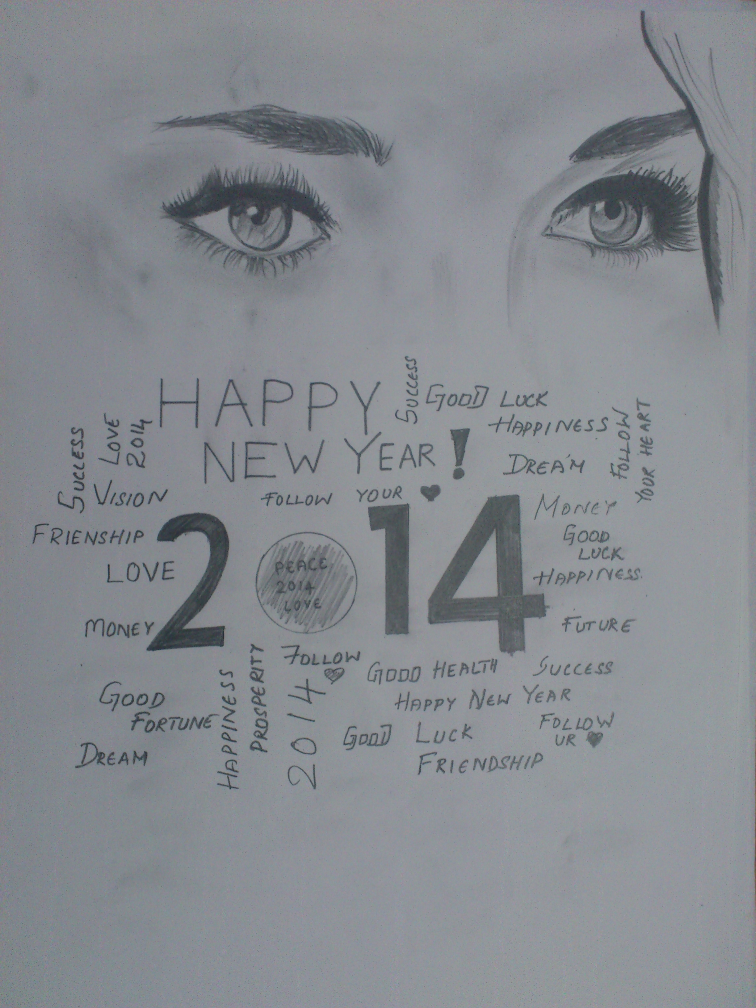 2448x3264 My Pencil Sketch Gallery Black N White Shades - New Year Sketch