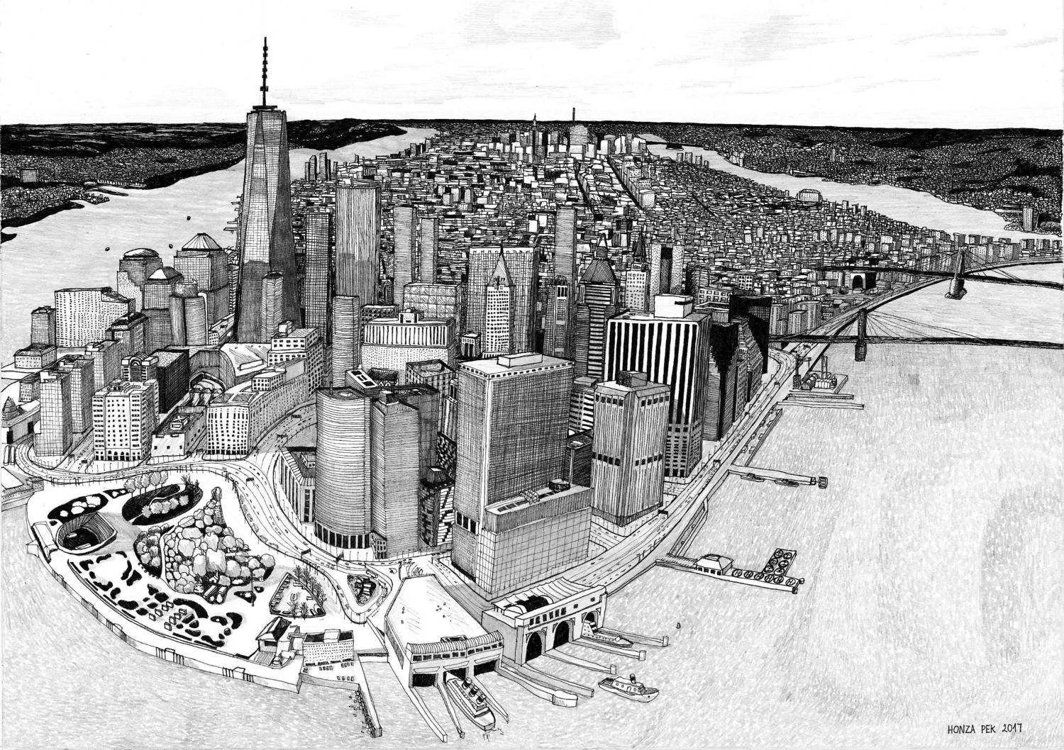 New York Sketch At Explore Collection Of New York Sketch 3264