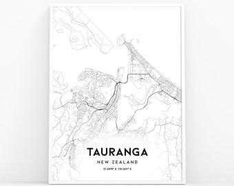 340x270 New Zealand Map Etsy - New Zealand Map Sketch