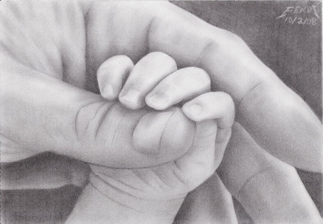 1072x744 Pix For Gt Drawings Of Newborn Babies Drawing - Newborn Baby Sketches