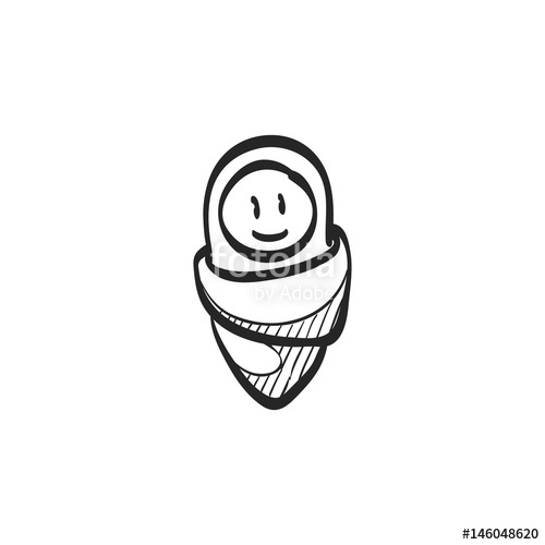 500x500 Sketch Icon - Newborn Sketch