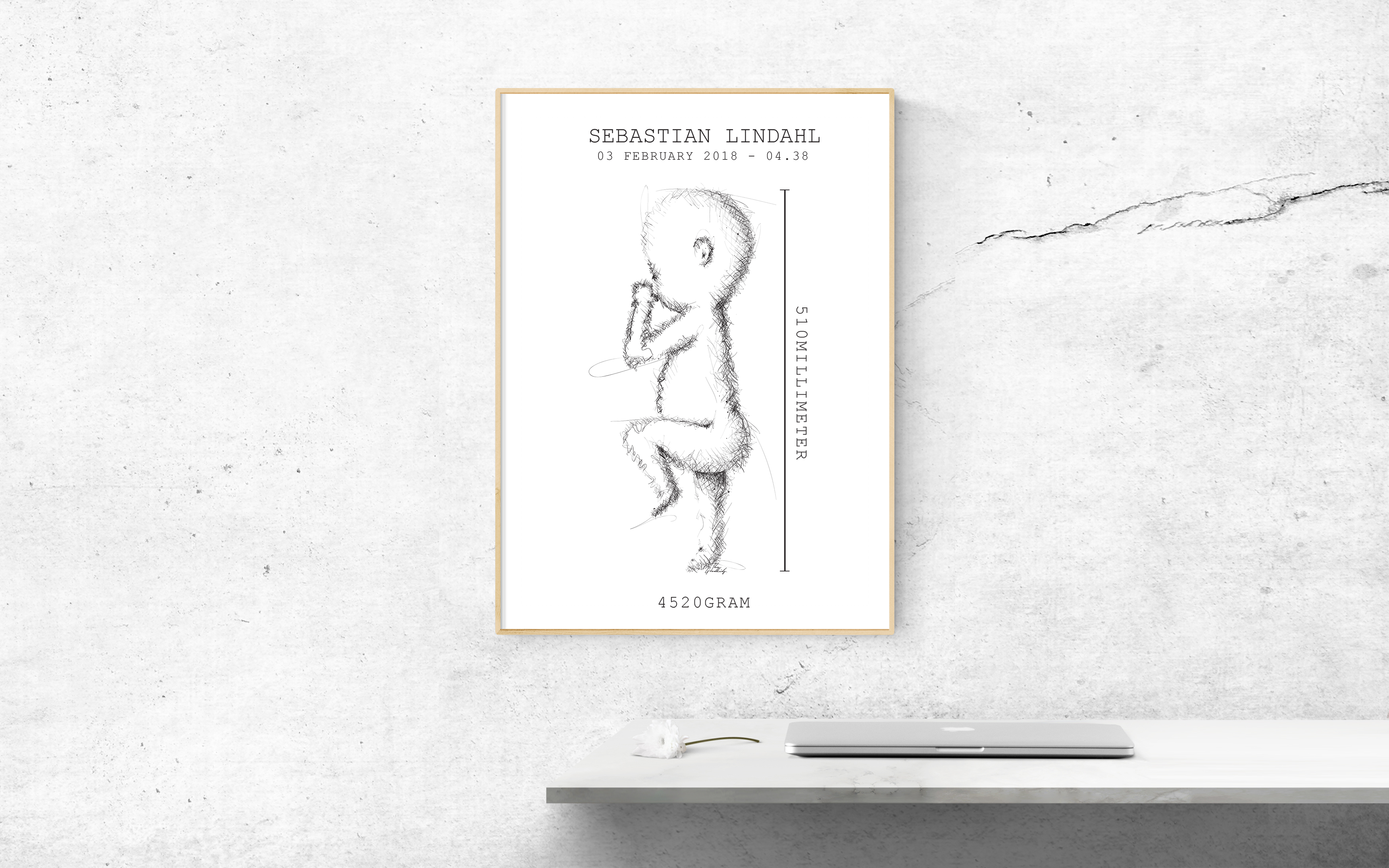 3500x2188 How Would You Like A Newborn Sketch Expressive Mom - Newborn Sketch