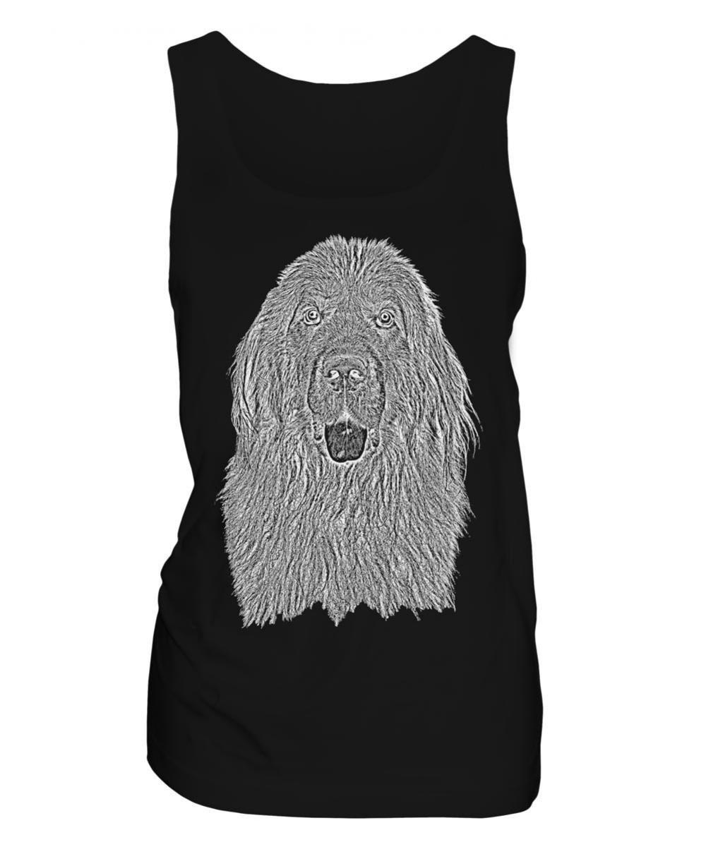 1000x1200 Newfoundland Sketch Ladies Vest - Newfoundland Sketch