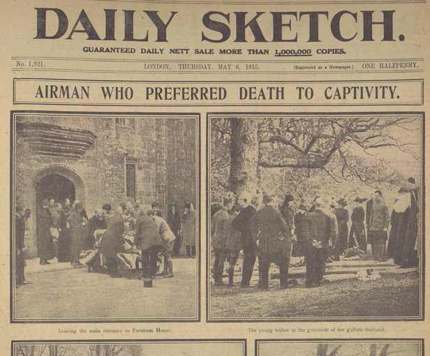 616x510 Daily Sketch, Number 1921, May 6, 1915 - Newspaper Sketch