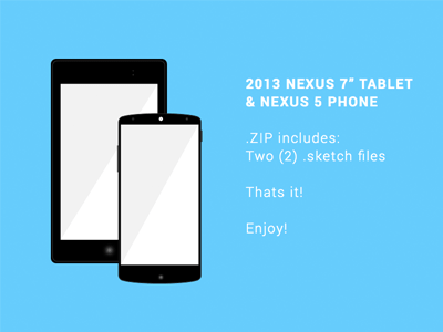 400x300 Nexus Devices Sketch Freebie - Nexus Sketch