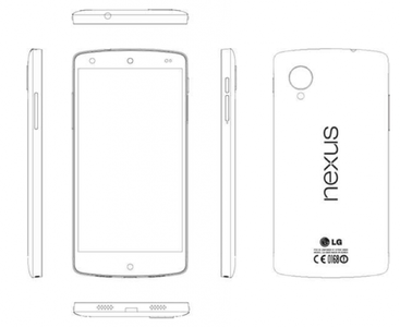 367x300 Sketch Of The Lg Nexus From The Service Manual Technology - Nexus Sketch