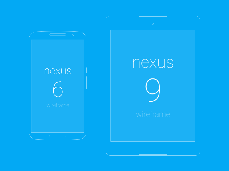 800x600 Wireframes For Nexus 6 Sketch Freebie - Nexus Sketch