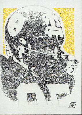 285x400 Greg Lloyd Steelers Sketch Card Nfl By Donpedicinijrartwork On - Nfl Sketch