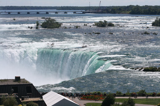 520x347 Waters Of Niagara Falls - Niagara Falls Sketch