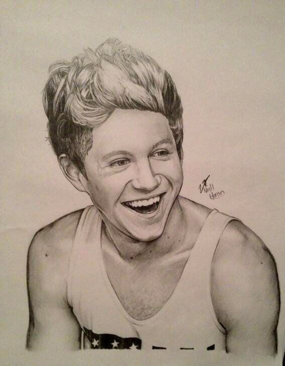 567x728 New How To Sketch Niall Horan - Niall Horan Sketch