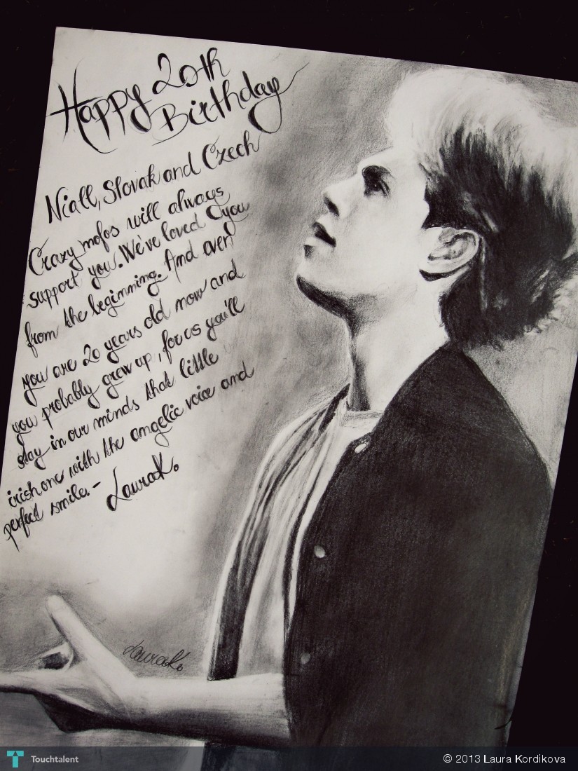 Niall Horan Sketch at PaintingValley.com | Explore collection of Niall ...